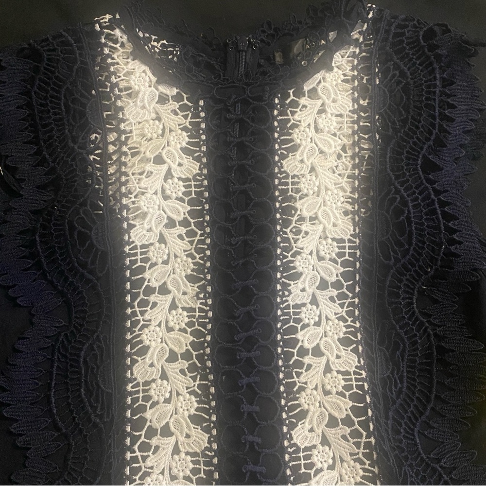 NWT Aqua Lace Tank Top - Size S - Picture 3 of 8